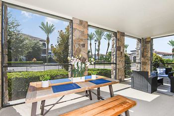Private patios & balconies
